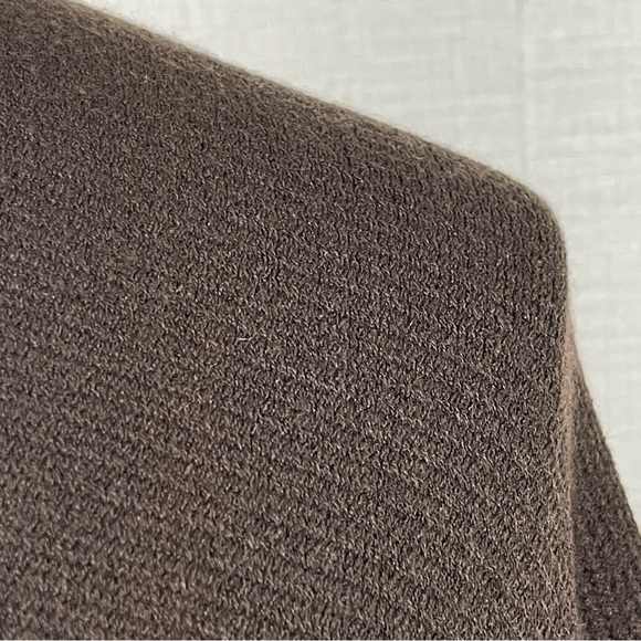 NWT BcbgMaxAzria Two Tone Cape Fringe Hem One Size - Picture 5 of 12